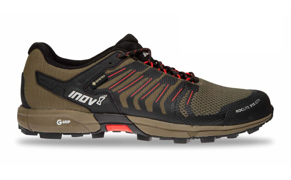 Inov-8 Roclite G 315 Gtx Men's Trail Running Shoes Brown/Red UK 690412TRY